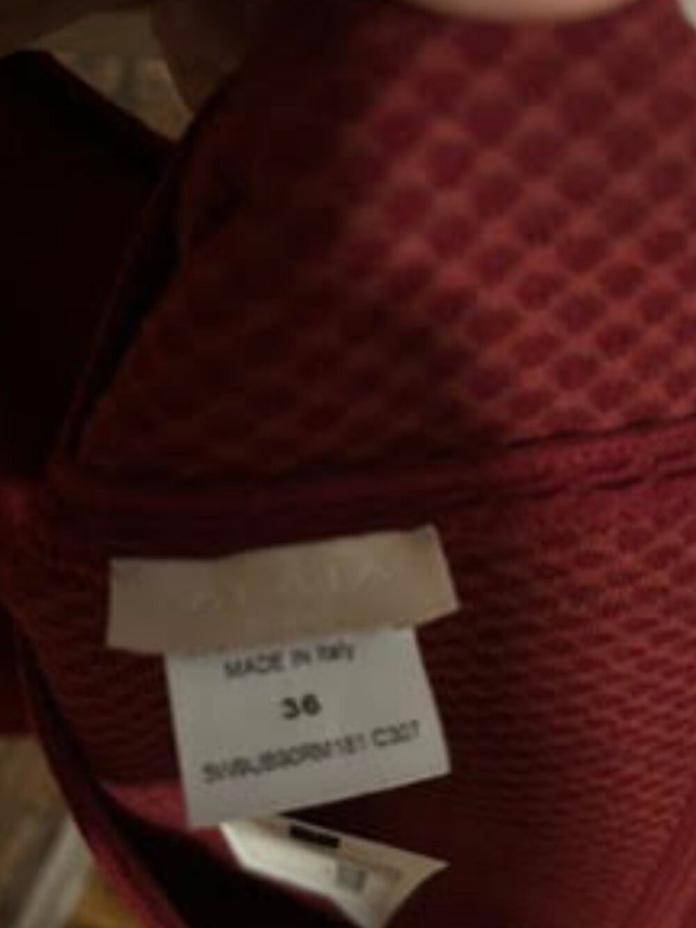 Alaïa Wool Bateau Neckline Deep Autumn Sweater - Picture 6 of 7